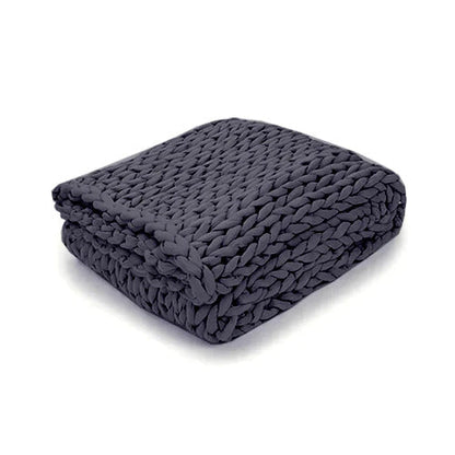 Zen Weighted Knitted Blanket