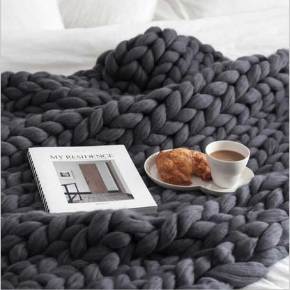 Zen Weighted Knitted Blanket